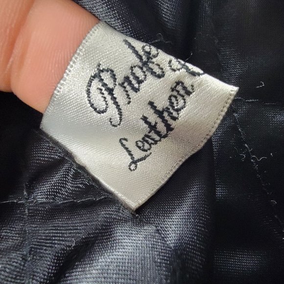 Towne By London Fog Mens XL Black Leather Jacket Winter Warm Casual Going Out - Picture 5 of 12